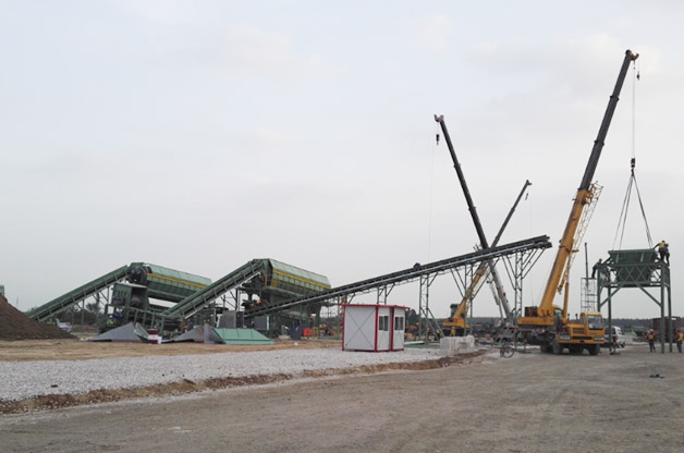 建筑垃圾處理系統